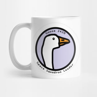 Portrait of Space Squadron Leader Goose Mug